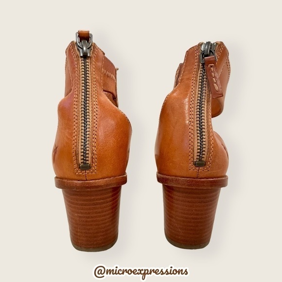 Frye Brielle Leopard Fur Print Animal Pattern Ankle Strap Summer Sandal Heels - Picture 11 of 15